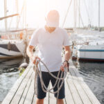 Kontrola jachty podľa checklistu pred prenájmom v prístave